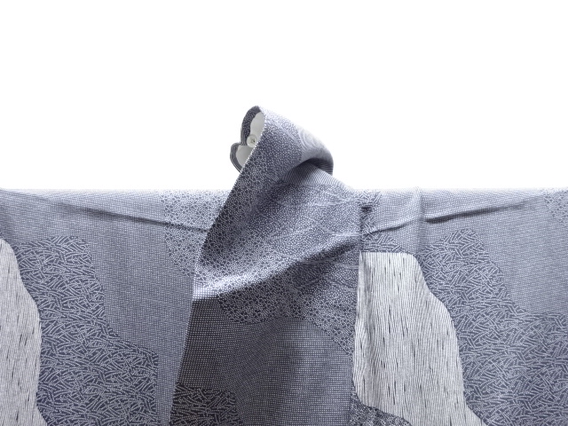  未使用品　道長取に寄せ柄江戸小紋着物